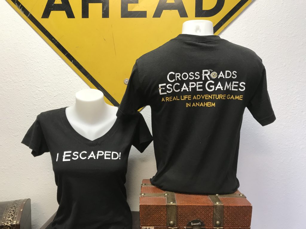 I Escaped! t-shirts