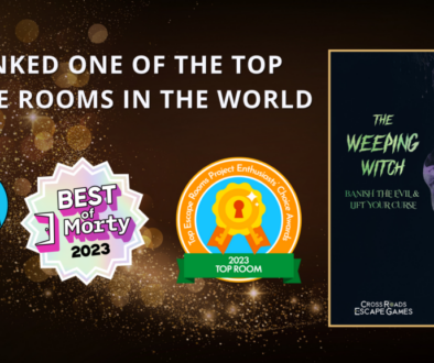 ranked one of the top escape rooms in the world (Blog Banner)